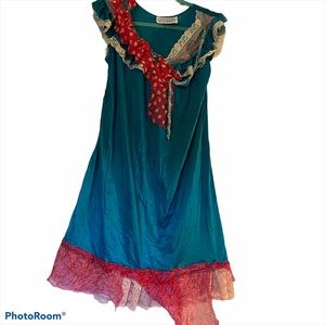 Zongo Clown Slip Dress, size Small/Medium
